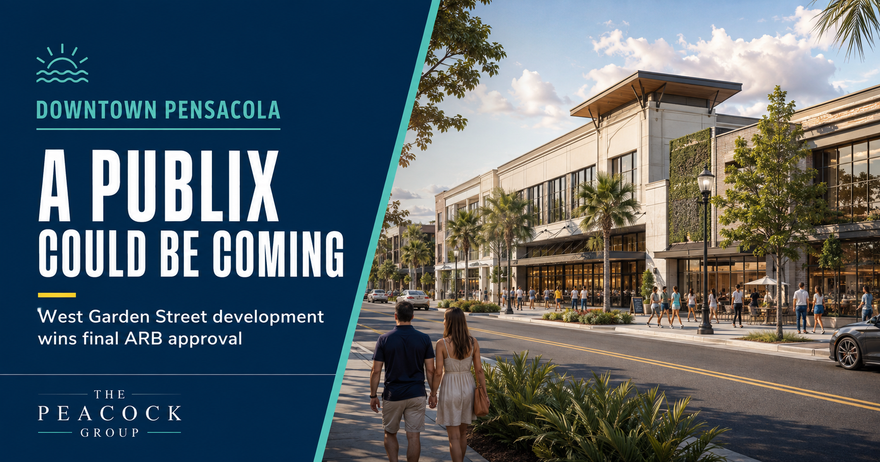 A Game-Changer for Walkability: New Downtown Pensacola Grocery Store Approved
